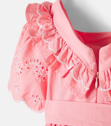 Robe en coton brodée | Patachou