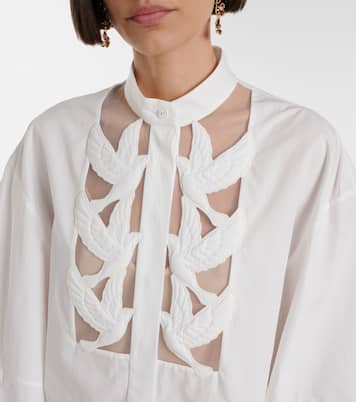 Bluse Luna aus Baumwolle | Zimmermann