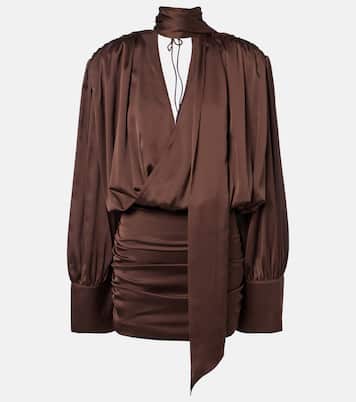 Robe en crêpe de Chine | Rotate