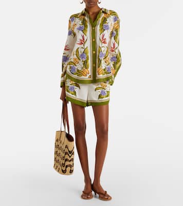 Shopper Basket Large con pelle | Farm Rio