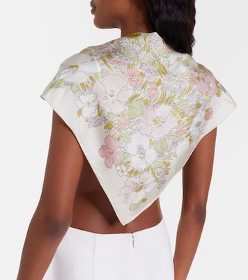 Lorelai floral silk scarf | Calvin Klein Collection