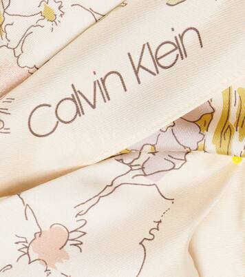 Lorelai floral silk scarf | Calvin Klein Collection