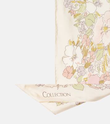 Lorelai floral silk scarf | Calvin Klein Collection