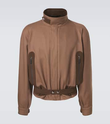 Archivio silk bomber jacket | Giorgio Armani