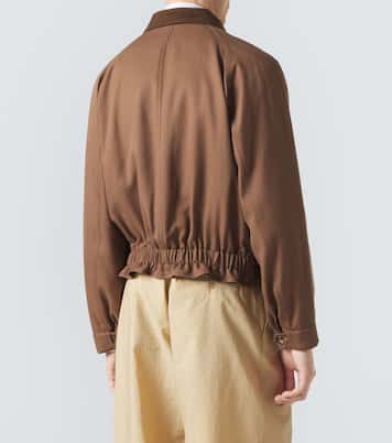 Archivio silk bomber jacket | Giorgio Armani