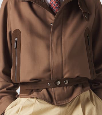 Archivio silk bomber jacket | Giorgio Armani