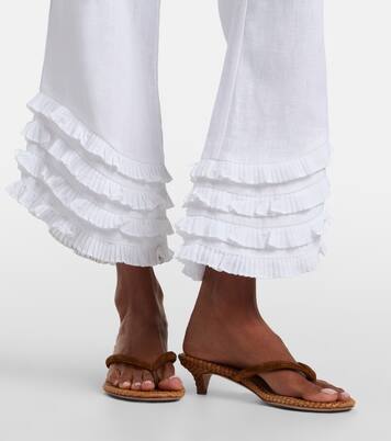 Weite Hose Florence aus Leinen | Posse