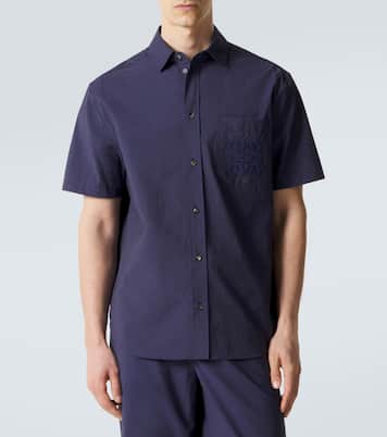 Chemise Anagram Paula's Ibiza en coton mélangé | Loewe