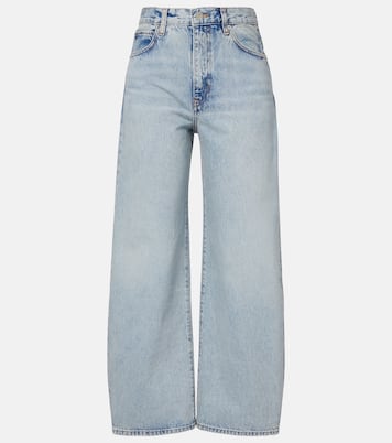 Barrel Jeans The Bow Crop | Frame