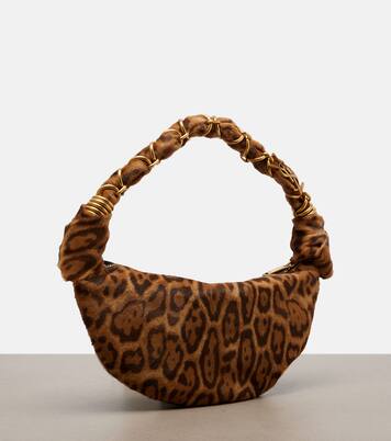 Amalia Mini calf hair top-handle bag | Saint Laurent