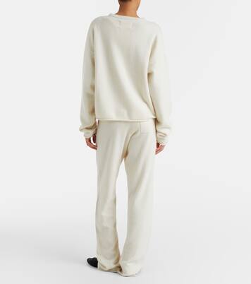 N°320 Rush cashmere-blend straight pants | Extreme Cashmere