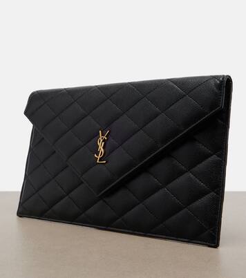 Paris leather clutch | Saint Laurent