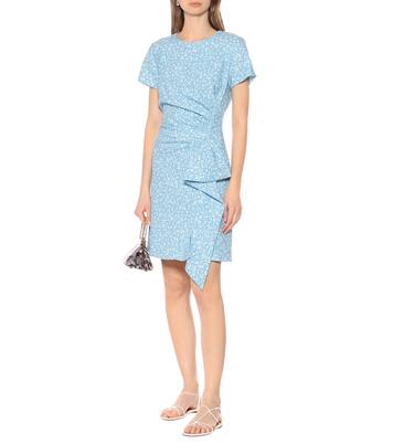 Robe Camilla imprimée en crêpe | Simkhai