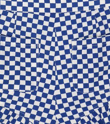 Short en coton à carreaux | Stella McCartney Kids