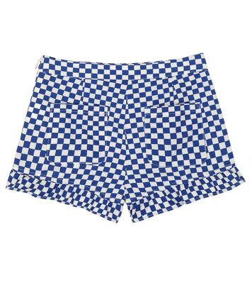 Short en coton à carreaux | Stella McCartney Kids