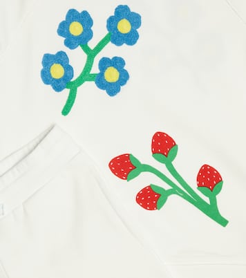 Ensemble sweat-shirt et pantalon de survêtement en coton | Stella McCartney Kids