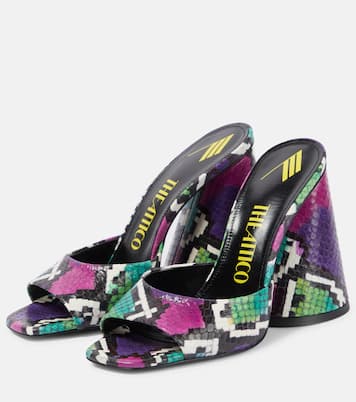 Pantoletten Luz aus Leder | The Attico