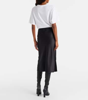 Midirock Isaak aus Seidensatin | Joseph