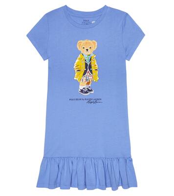Polo Bear cotton dress | Polo Ralph Lauren Kids
