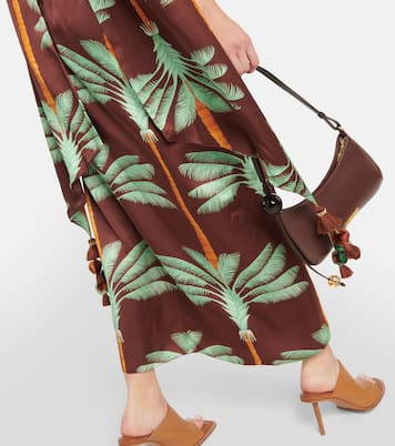 Besticktes Maxikleid aus Seide | Johanna Ortiz