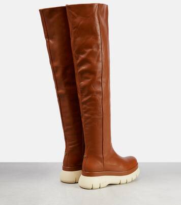 Overknee-Stiefel Malyx aus Leder | Isabel Marant