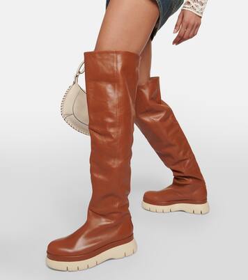 Overknee-Stiefel Malyx aus Leder | Isabel Marant