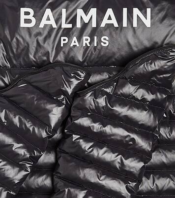 Logo down jacket | Balmain Kids