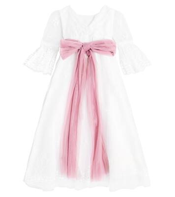 Embellished tulle dress | Monnalisa