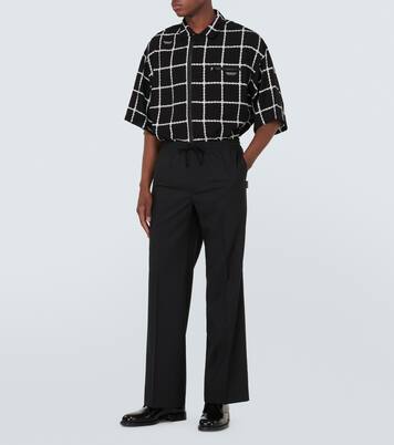 Mid-rise straight pants | Undercover