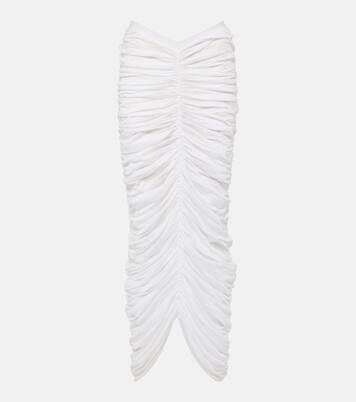 Maxirock Laure aus einem Seidengemisch | Khaite