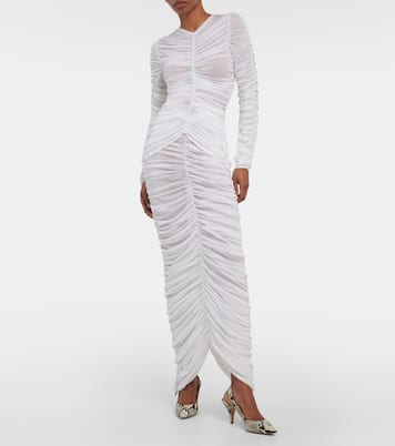 Maxirock Laure aus einem Seidengemisch | Khaite