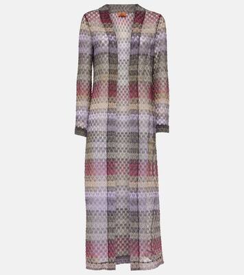 كارديغان معدنية محبوكة  | Missoni