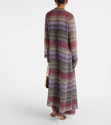 كارديغان معدنية محبوكة  | Missoni