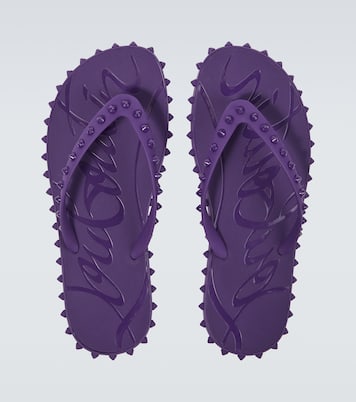 Super Loubi PVC slides | Christian Louboutin