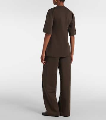 T-Shirt Dwyn aus einem Wollgemisch | Fforme