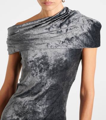 Minikleid Lola aus Samt | Rick Owens