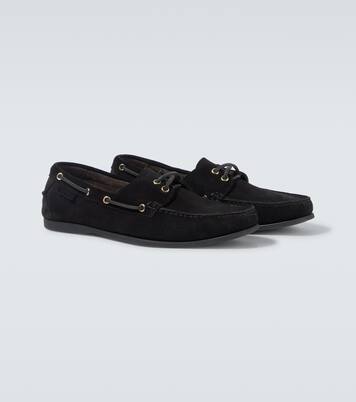 Robin suede boat shoes | Tom Ford