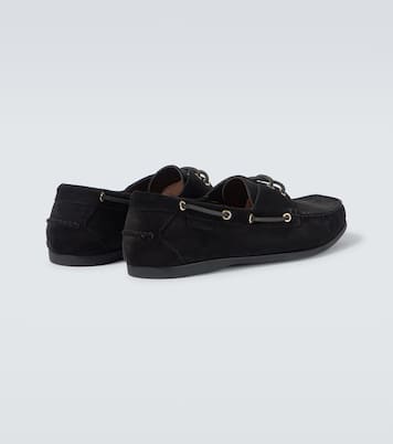 Robin suede boat shoes | Tom Ford