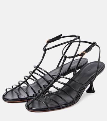 Sandalen Tee Cage 60 aus Leder | Proenza Schouler