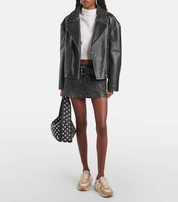 Running Sole leather sneakers | Golden Goose