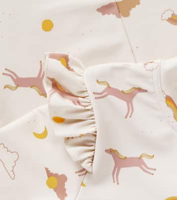 Amel printed rashguard swimsuit | Liewood