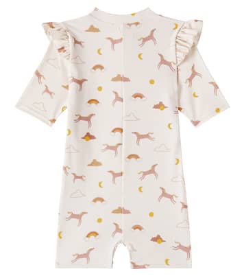 Amel printed rashguard swimsuit | Liewood