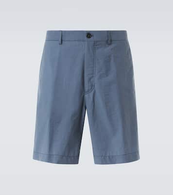 Cotton-blend Bermuda shorts | Slowear