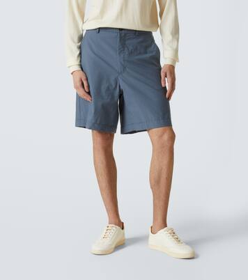 Cotton-blend Bermuda shorts | Slowear