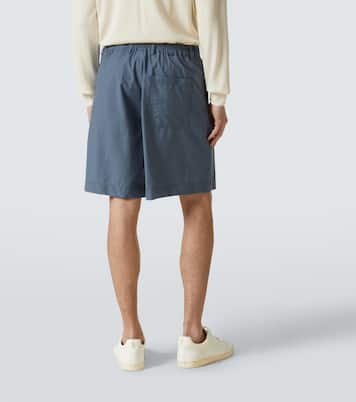 Cotton-blend Bermuda shorts | Slowear
