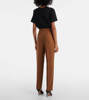 Edera wool, mohair and silk pants | Max Mara