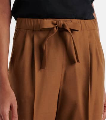 Edera wool, mohair and silk pants | Max Mara