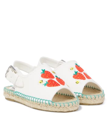Embroidered canvas espadrilles | Stella McCartney Kids