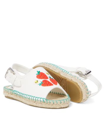 Embroidered canvas espadrilles | Stella McCartney Kids