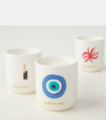 Travel From Home Mini set of 3 scented candles | Assouline